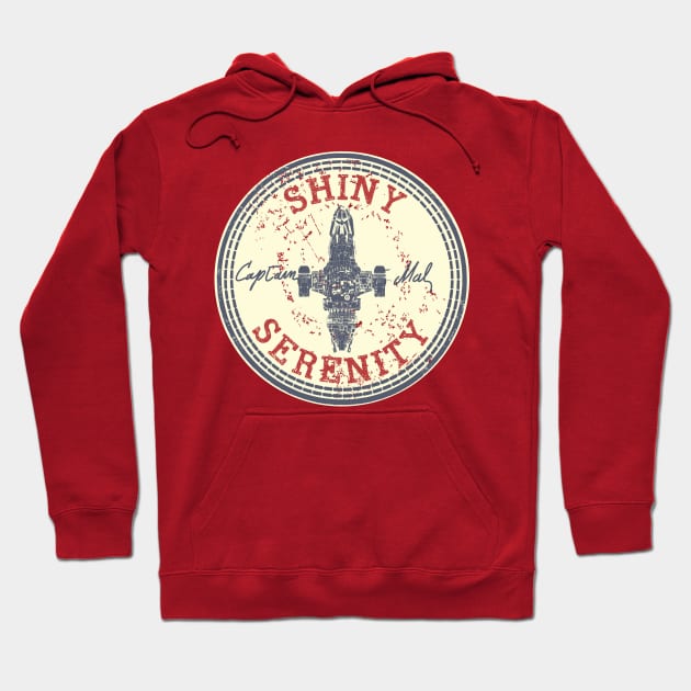 SHINY CAPTAIN MAL Hoodie by KARMADESIGNER T-SHIRT SHOP